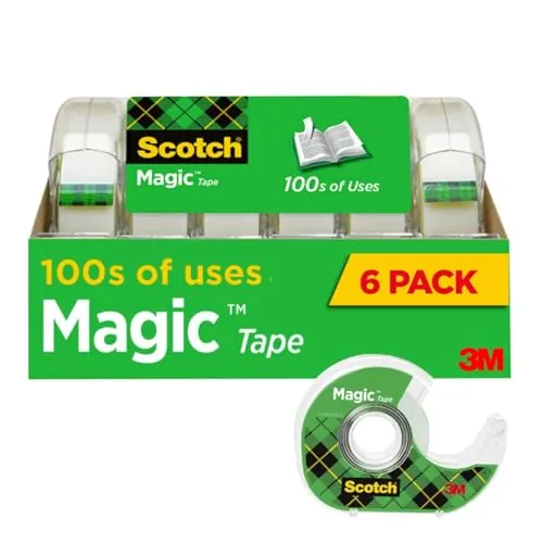Scotch Magic Tape Review: Invisible Office Tape with Dispensers