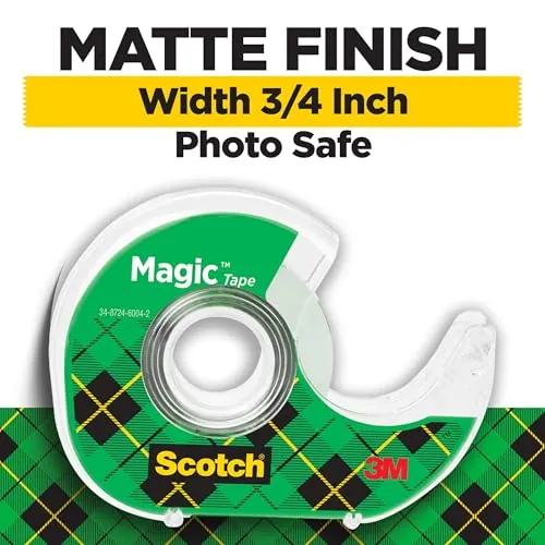 Scotch Magic Tape Review: Invisible Office Tape with Dispensers image 2