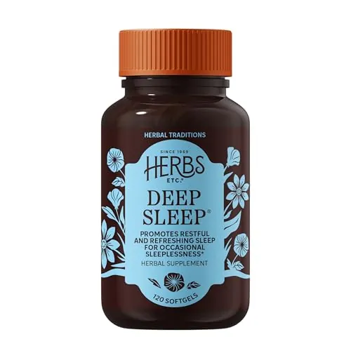 Herbs Etc. Deep Sleep Softgels Review for Sleep...