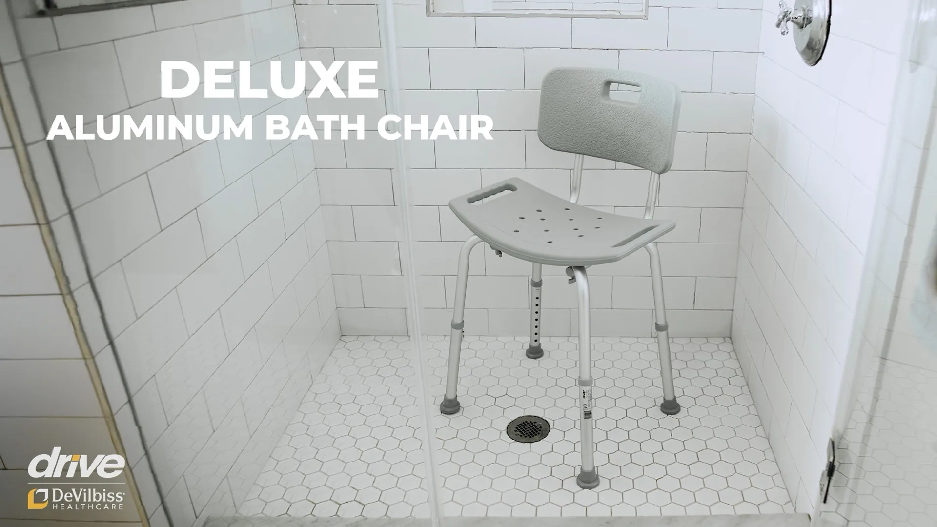 Drive Medical Shower Chair with Back Review image 7
