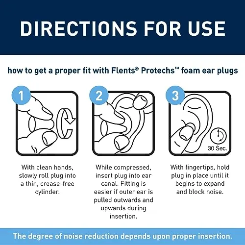 Flents Protechs Foam Ear Plugs Review for Sleep and Noise image 4