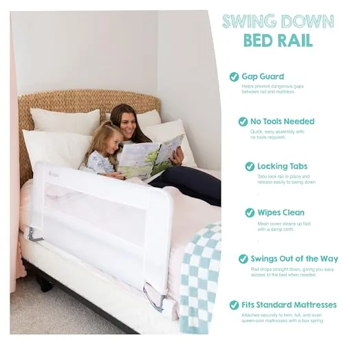 Regalo Swing Down Toddler Bed Rail Guard Review image 5