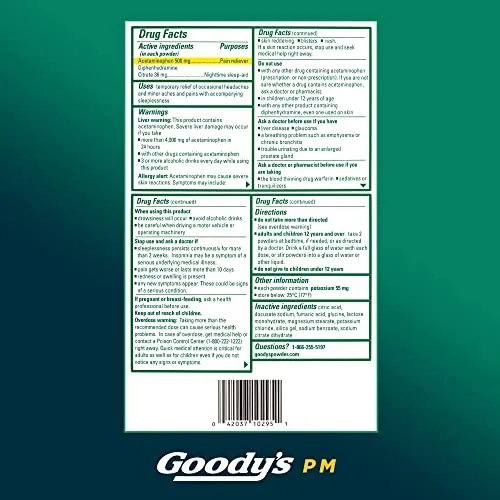 Goody's Nighttime Powder Review: Pain Relief and Sleep Aid image 6