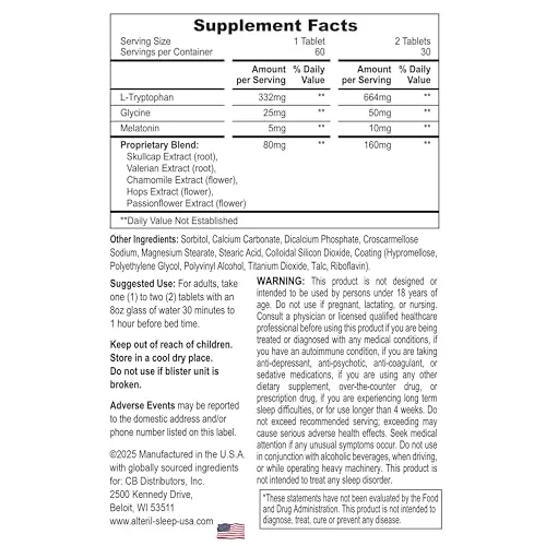 Alteril Sleep Aid Review: Natural Sleep Support Tablets image 2