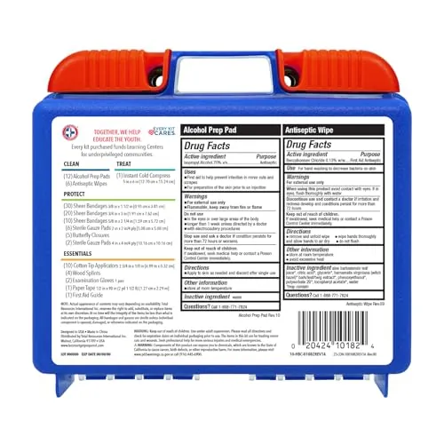 Be Smart Get Prepared 110 pc First Aid Kit Review image 3