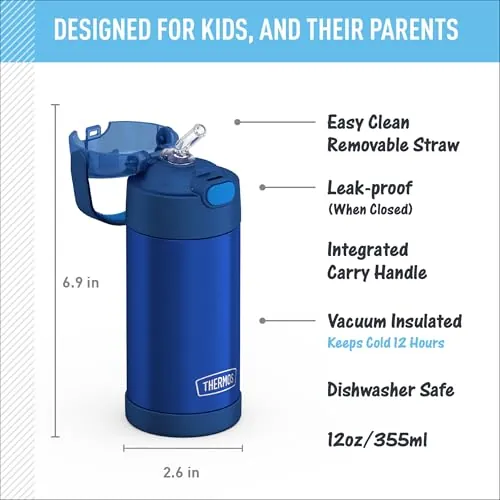 THERMOS FUNTAINER 12 Ounce Review: Kids Insulated Bottle image 4