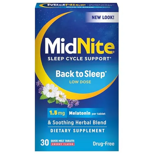MidNite Back to Sleep Review: Low-Dose Melatoni...