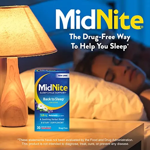 MidNite Back to Sleep Review: Low-Dose Melatonin Aid image 2