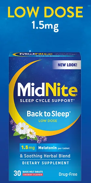 MidNite Back to Sleep Review: Low-Dose Melatonin Aid image 9