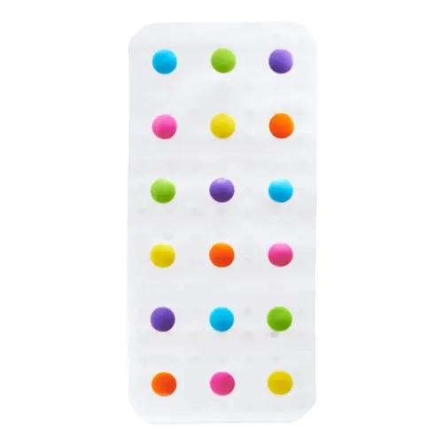 Munchkin Dots Bath Mat Review: Kids Non-Slip Tub Mat image 2