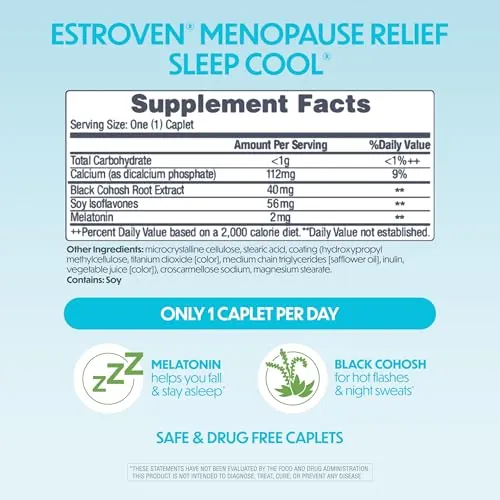 Estroven Sleep Cool Review: Menopause Sleep Support image 3