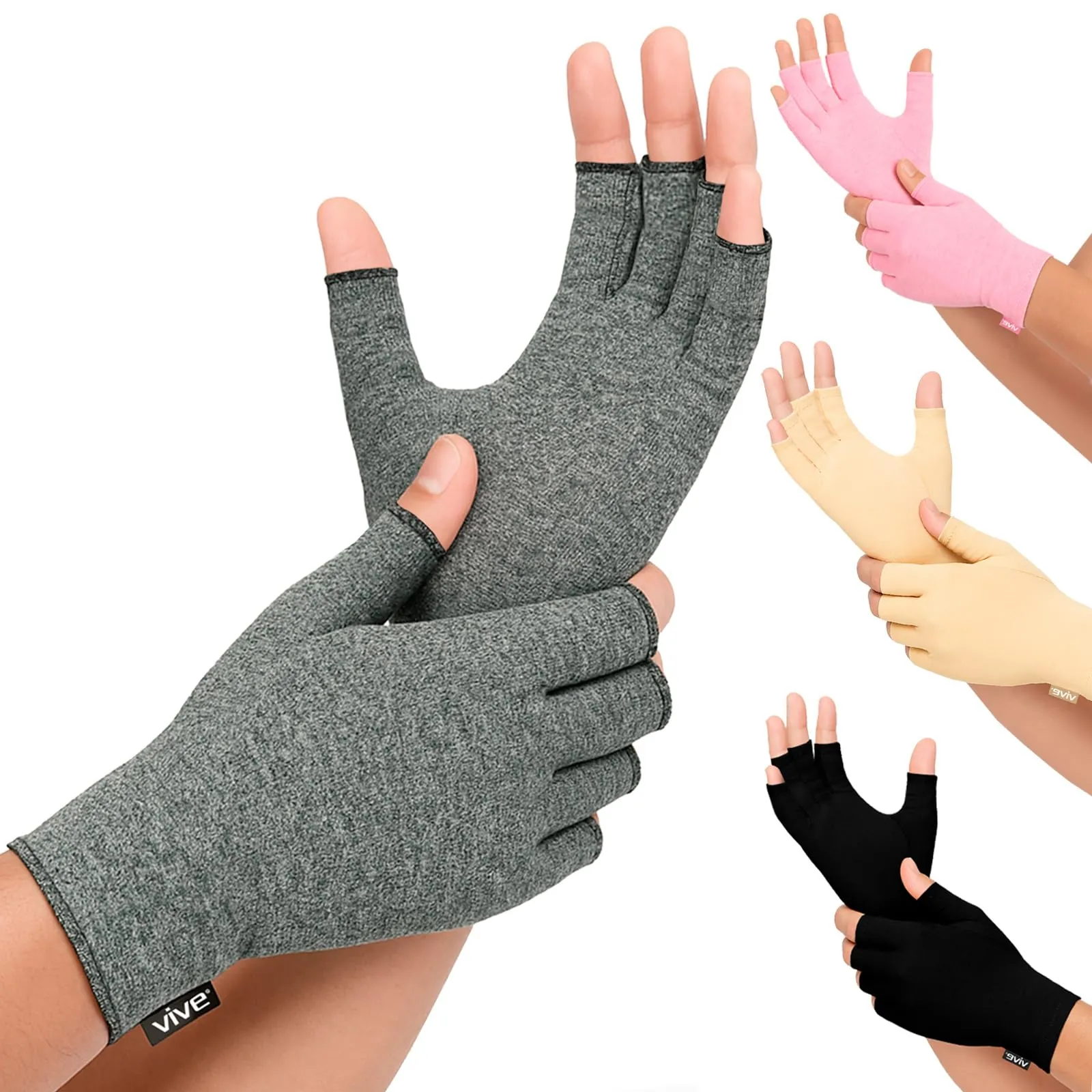 Vive Arthritis Gloves Review: Compression Hand Support image 8