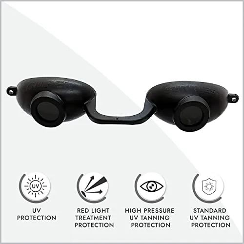 Super Sunnies Review: UV Eye Protection Tanning Goggles image 2