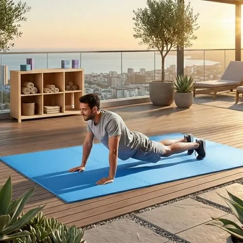 BalanceFrom Puzzle Exercise Mat Review: Home Gym Flooring image 7