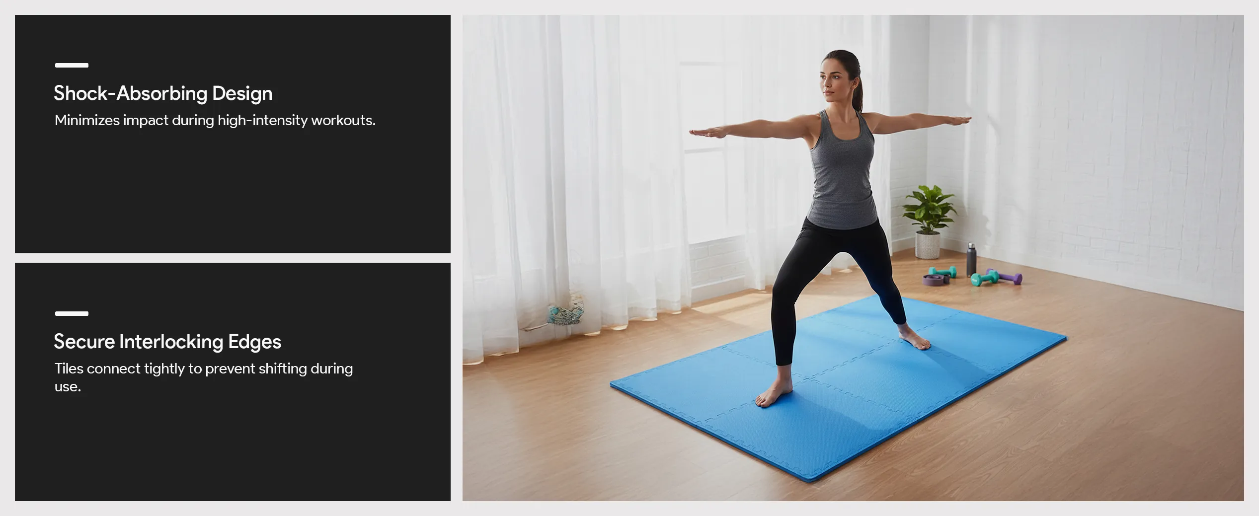 BalanceFrom Puzzle Exercise Mat Review: Home Gym Flooring image 9