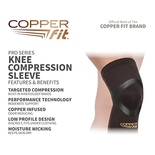 Copper Fit Pro Series Knee Compression Sleeve Review image 2
