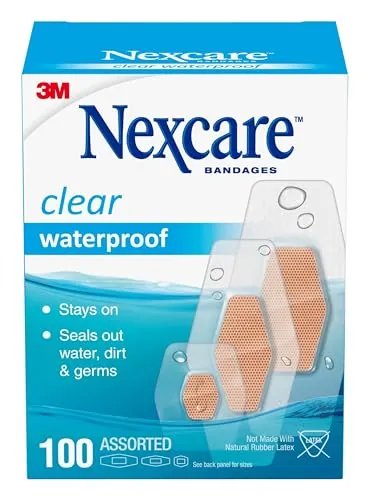 Nexcare Waterproof Clear Bandages Review