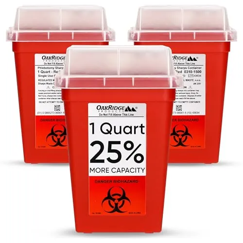 Oakridge 1 Quart Sharps Container Review