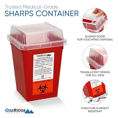Oakridge 1 Quart Sharps Container Review image 4