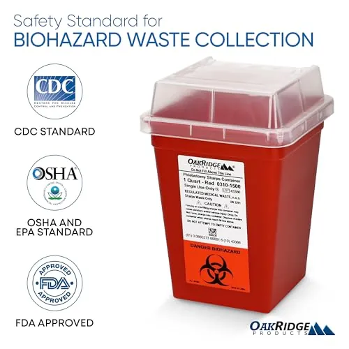 Oakridge 1 Quart Sharps Container Review image 5