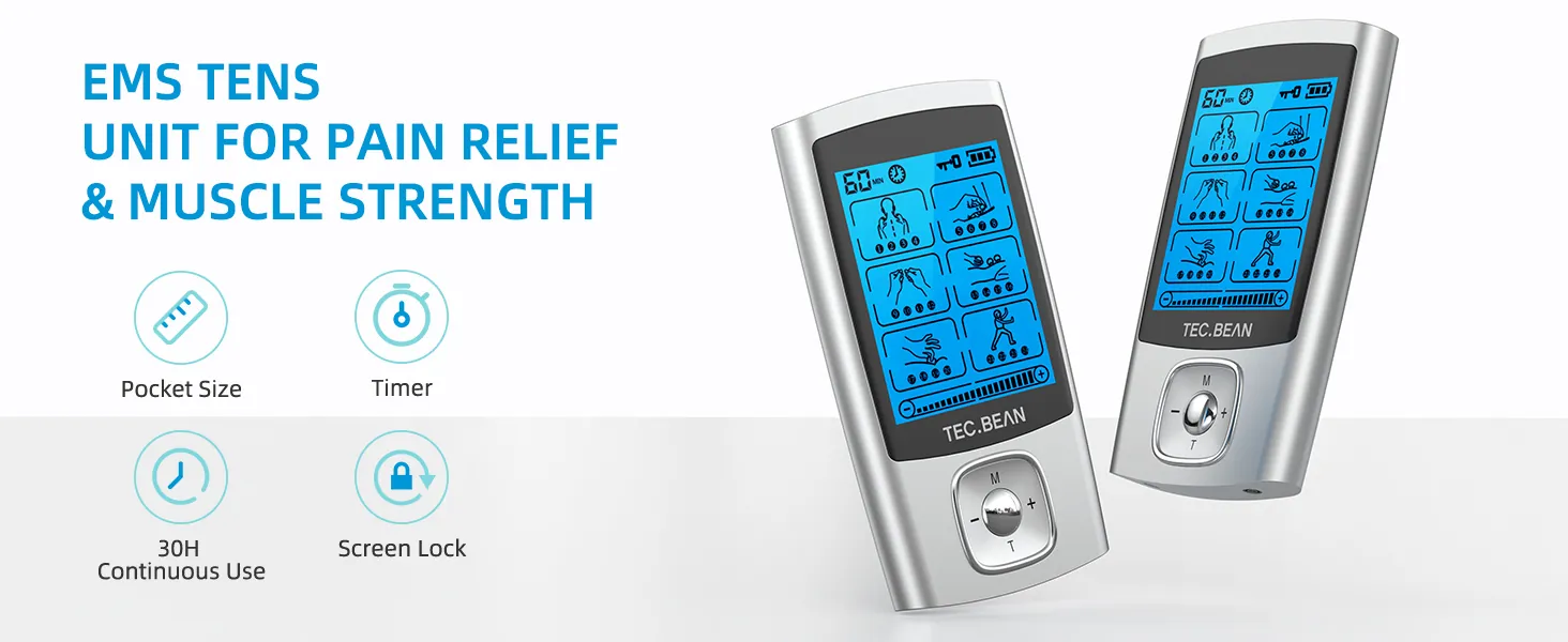 TEC.BEAN Tens Ems Unit Review: Rechargeable Muscle Stimulator image 9
