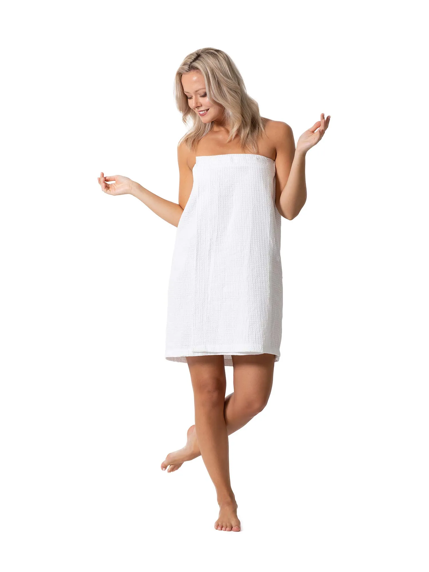 Turkish Linen Waffle Spa Body Wrap Review image 8
