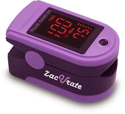 Zacurate Pro Series 500DL Review: Fingertip Pulse Oximeter