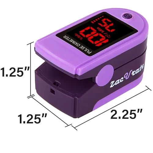 Zacurate Pro Series 500DL Review: Fingertip Pulse Oximeter image 4