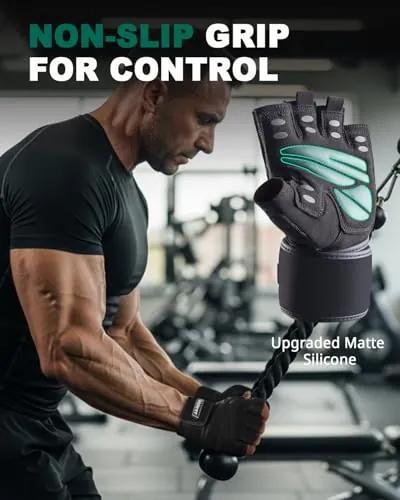 Trideer Workout Gloves Review: Lifting Grip and Wrist Support image 4