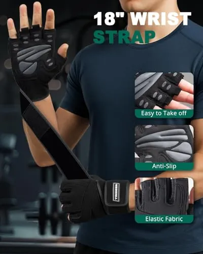 Trideer Workout Gloves Review: Lifting Grip and Wrist Support image 5