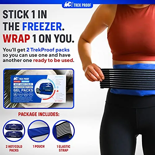 TrekProof Ice Packs Review: Reusable Hot and Cold Wrap image 3