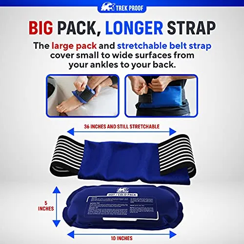 TrekProof Ice Packs Review: Reusable Hot and Cold Wrap image 4