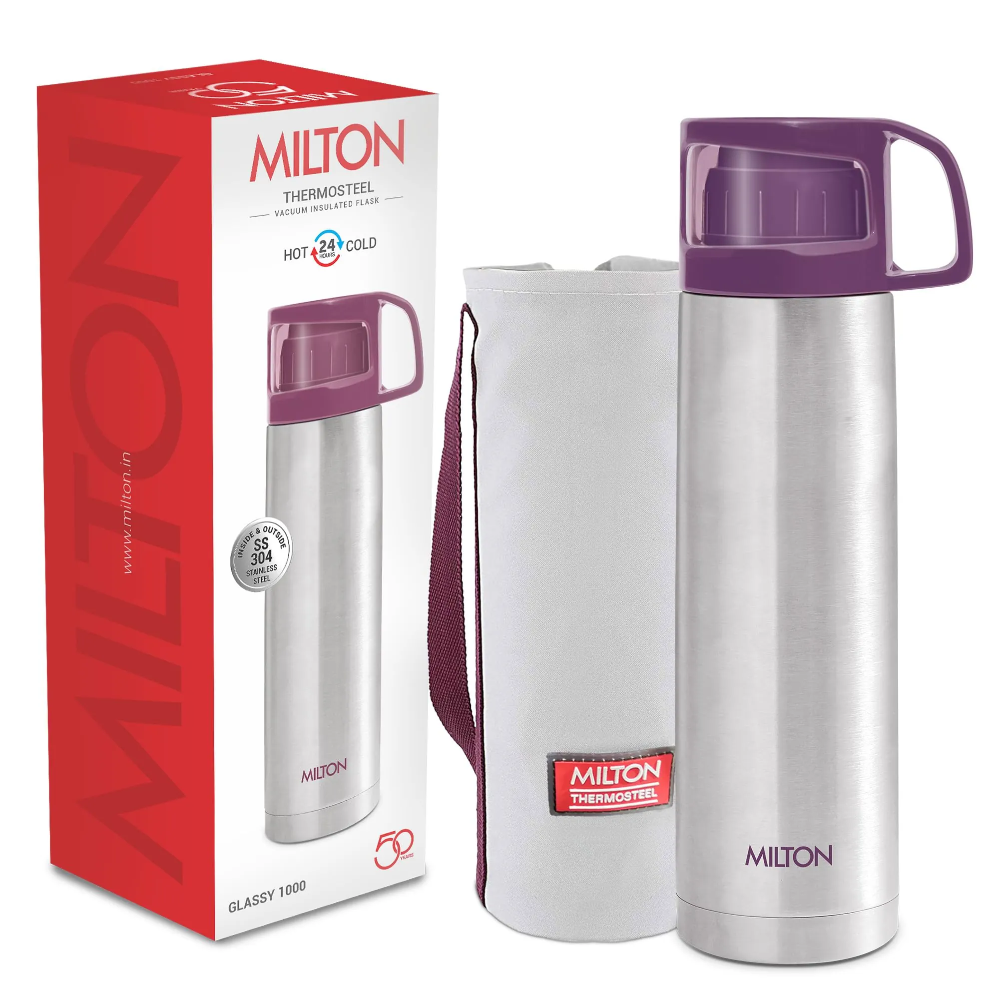 Milton Thermosteel Glassy Review: Insulated Flask