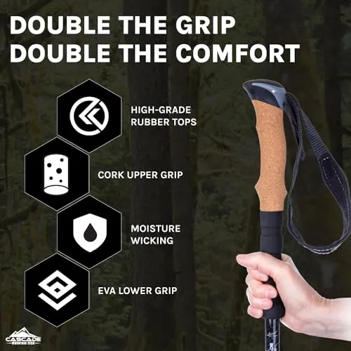 Cascade Mountain Tech Trekking Poles Review image 3