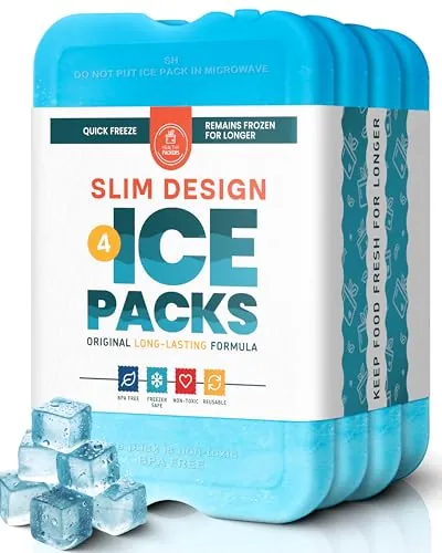 Healthy Packers Ice Packs Review: Lunch Box Cooler Packs