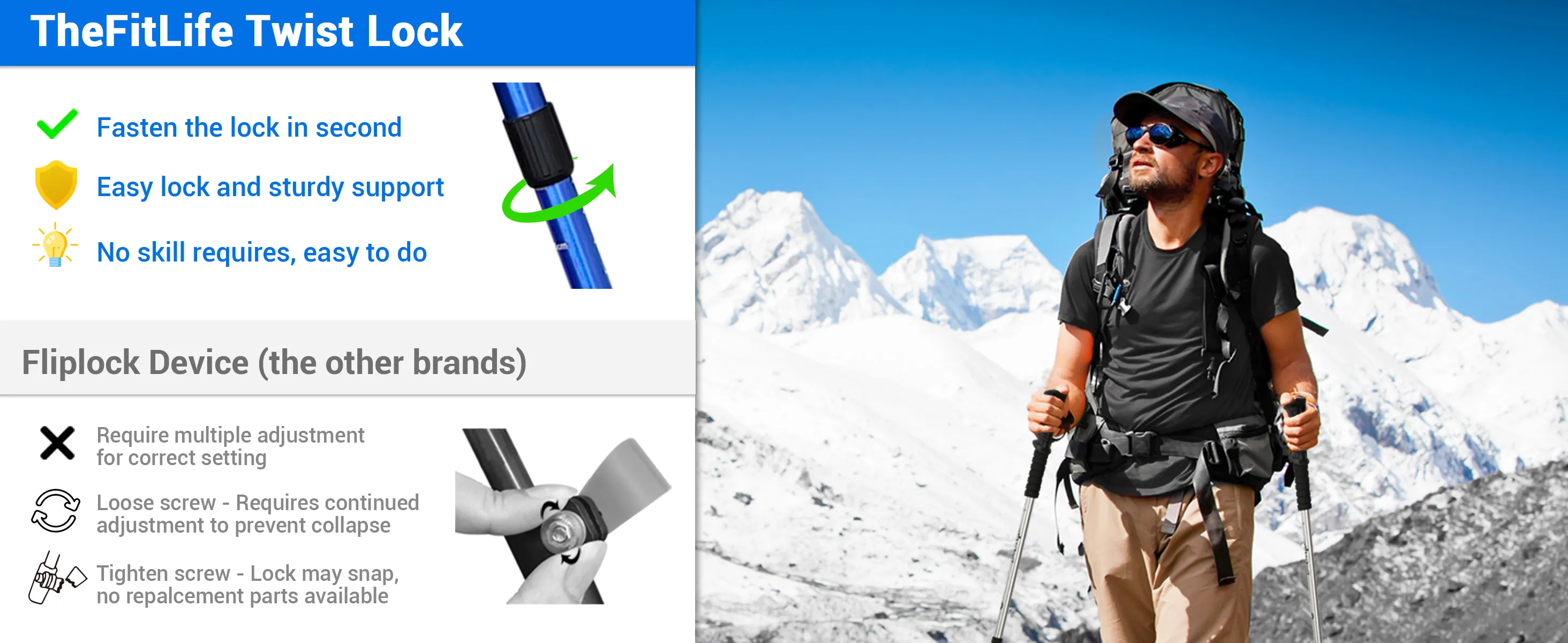 TheFitLife Nordic Walking Trekking Poles Review image 9