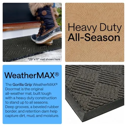 GORILLA GRIP WeatherMAX Doormat Review image 4