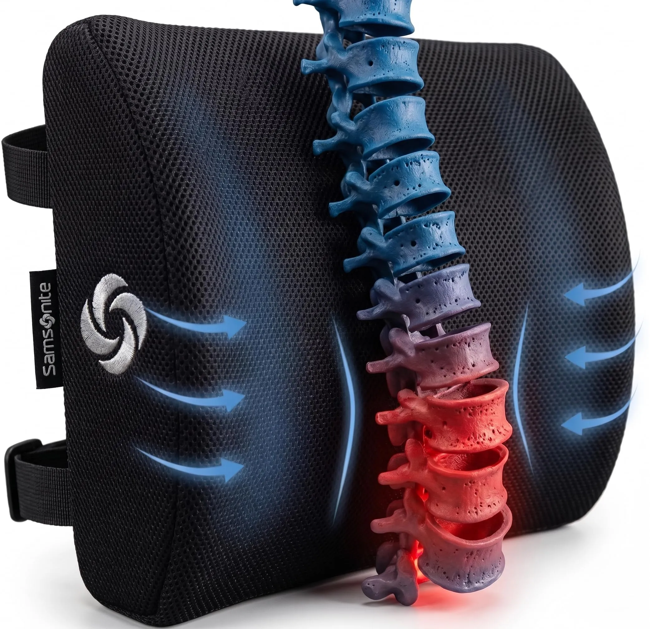Samsonite Lumbar Support Pillow Review for Office Use