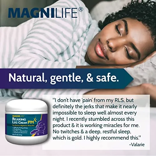 MagniLife Relaxing Leg Cream PM Review for Sleep Support image 5