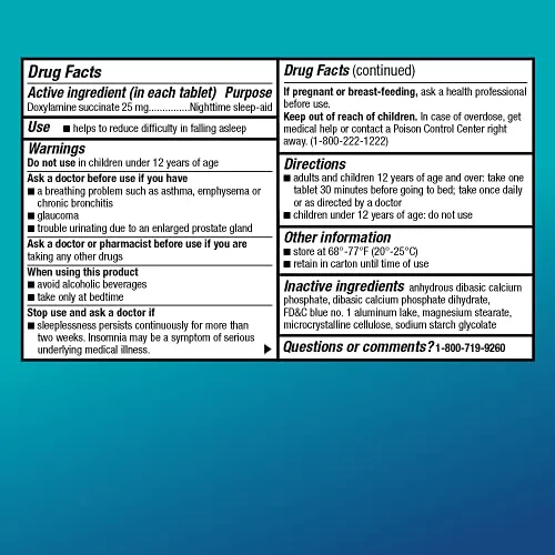 Amazon Basic Care Sleep Aid Review: Doxylamine Tablets image 4