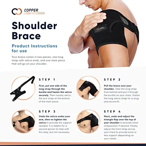 Copper Compression Shoulder Brace Review: Recovery Support image 6