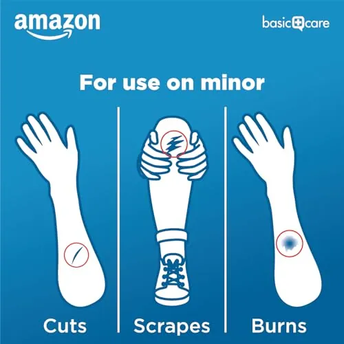 Amazon Basic Care Sheer Adhesive Pad Bandages Review image 3
