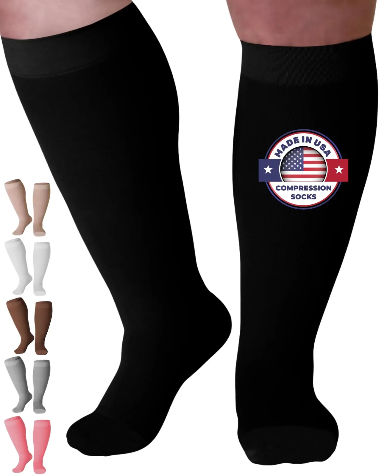 Mojo Compression Socks Review: 20–30 mmHg Wide Calf image 8
