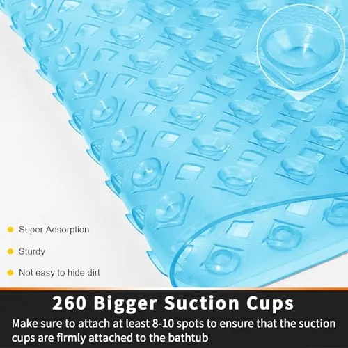 Yimobra Bathtub Mat Review: Non-Slip Shower Safety image 3