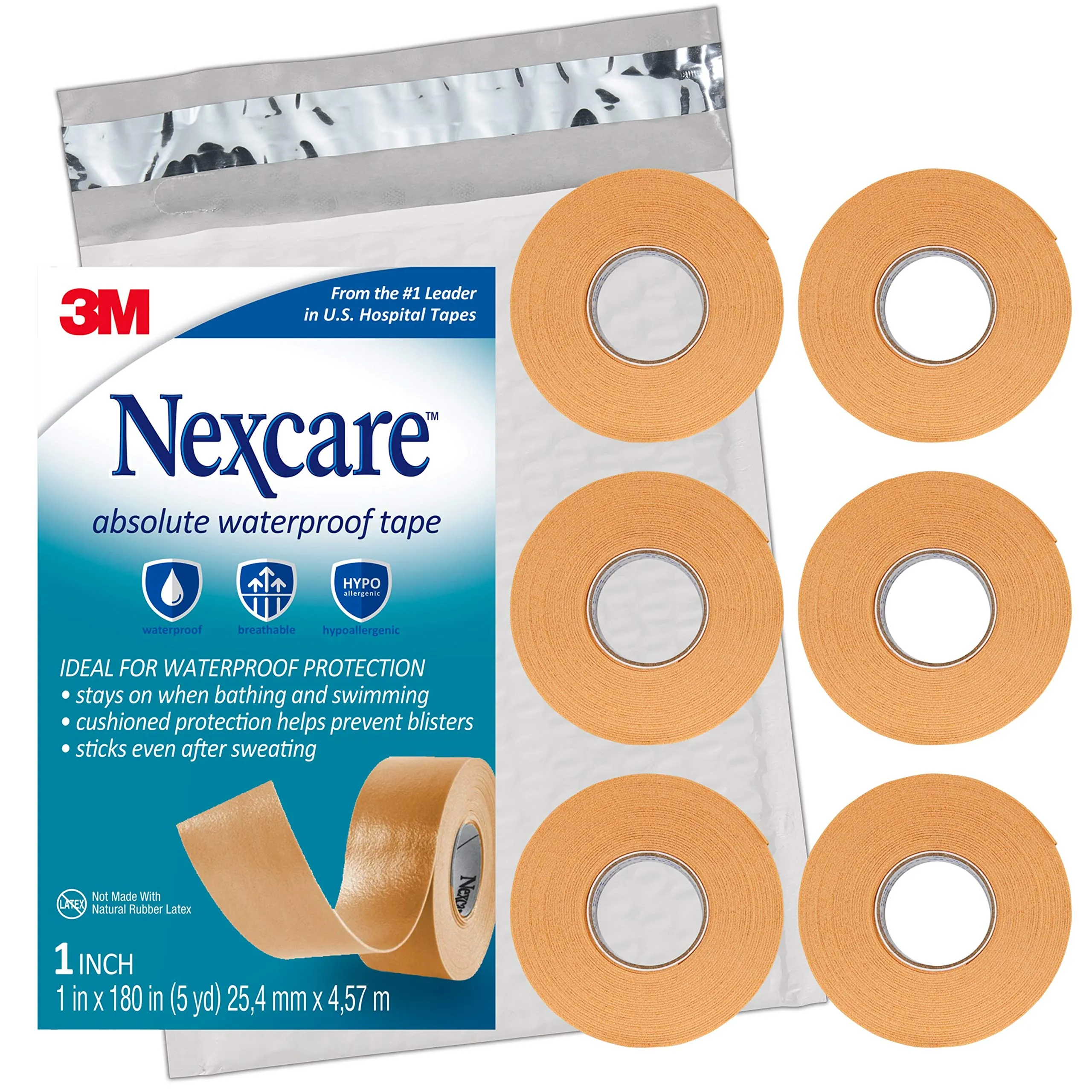 Nexcare Absolute Waterproof Tape Review: Flexible First Aid Tape image 8