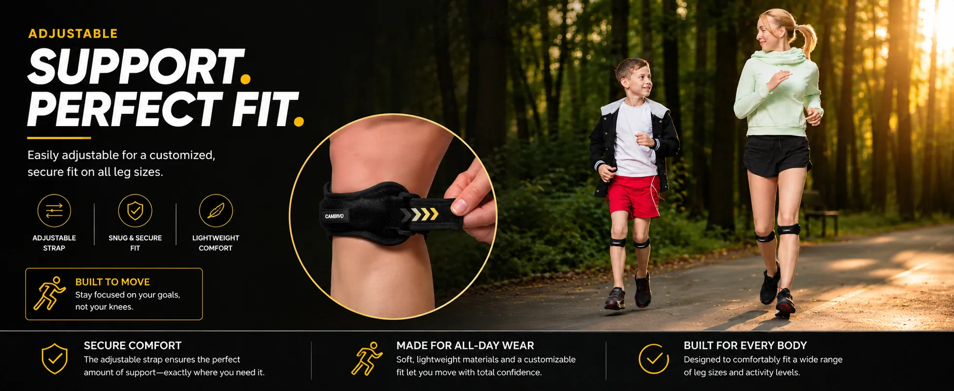 CAMBIVO Patella Tendon Knee Straps Review image 9