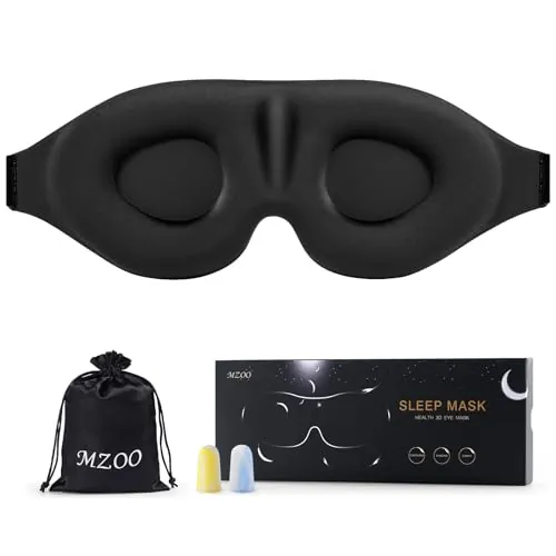 MZOO Sleep Mask Review: Light Blocking for Side Sleepers