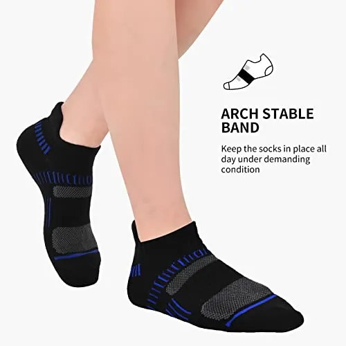 COOPLUS Mens Ankle Socks Review: Cushioned Athletic Fit image 3