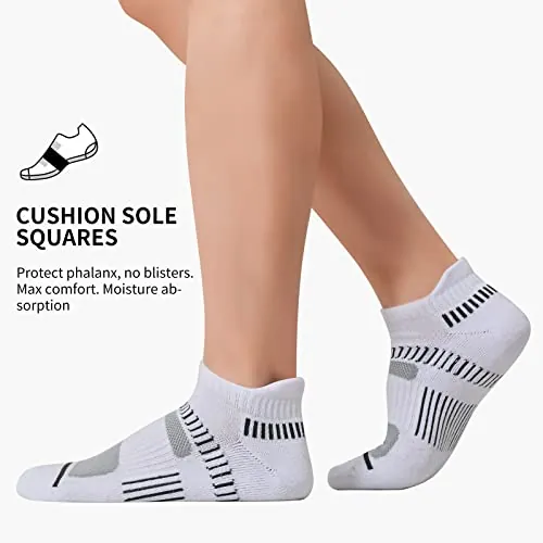 COOPLUS Mens Ankle Socks Review: Cushioned Athletic Fit image 4