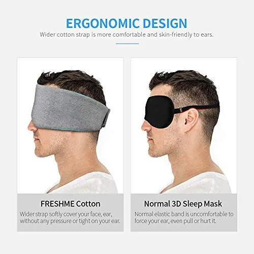 FRESHME Cotton Sleep Eye Mask Review for Side Sleepers image 3